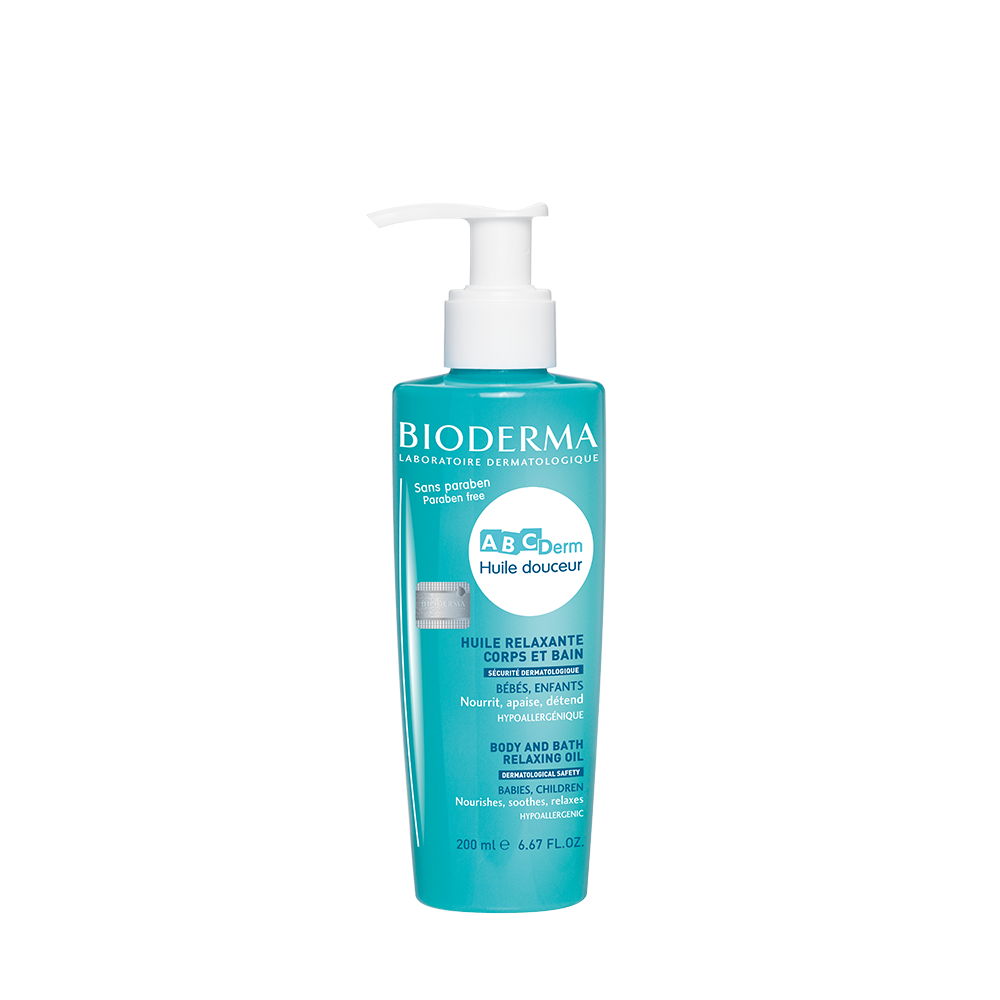 Bioderma ABCDerm Huile Douceur 200ml (Baby Massage Oil)