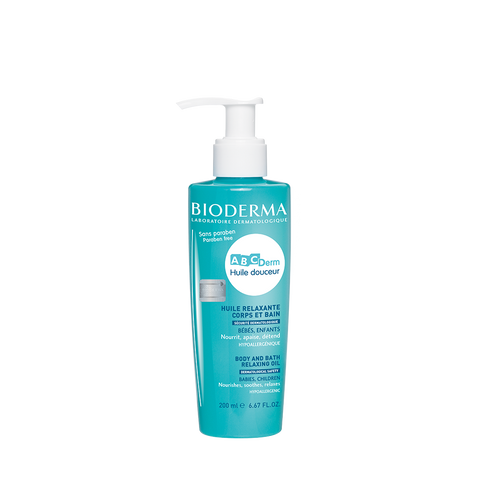 Bioderma ABCDerm Huile Douceur 200ml (Baby Massage Oil)
