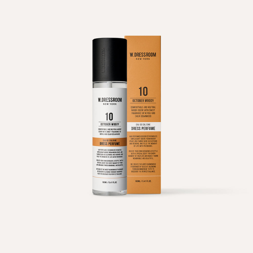 W.Dressroom Dress Perfume No.10 October Woody 160ml