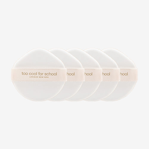 Too Cool For School Fixing Nude Fit Cushion Air Puff (5 pcs)