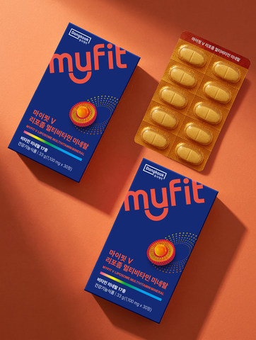 DongKook MyFit V Liposome Multivitamin & Mineral 17 30 Tablets (8 Pack)