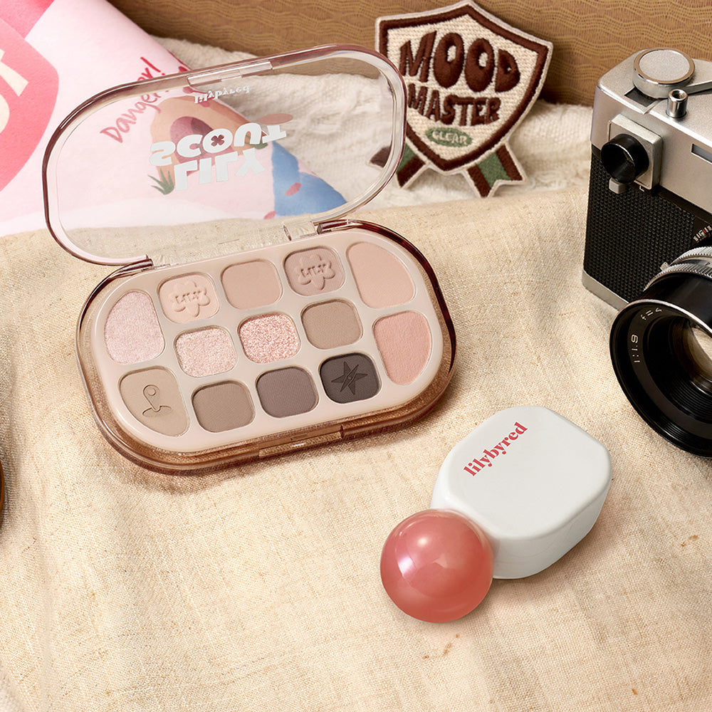 lilybyred Dewy Fit Palette + Sugar Wrapping Tint Gloss 2-Piece Set