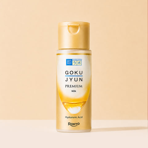 Hada Labo Gokujyun Premium Milk 140ml (2 Pack)