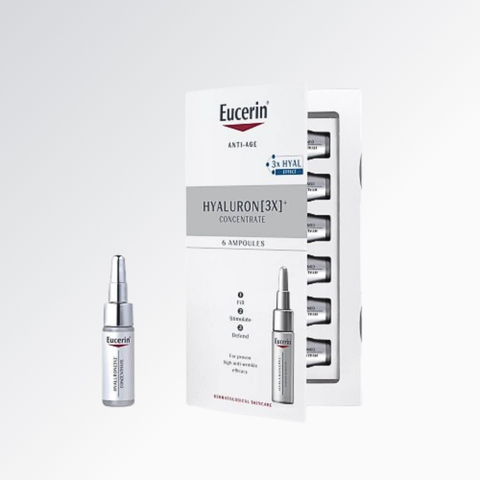 Eucerin Hyaluron 3X Concentrate for All Skin 5ml x6