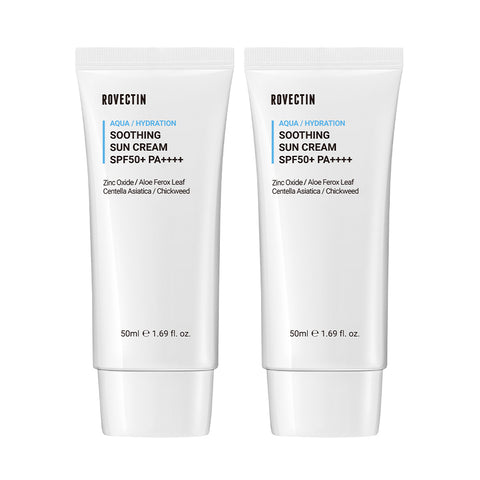 ROVECTIN Aqua Soothing Sun Cream 50ml (2 Pack)