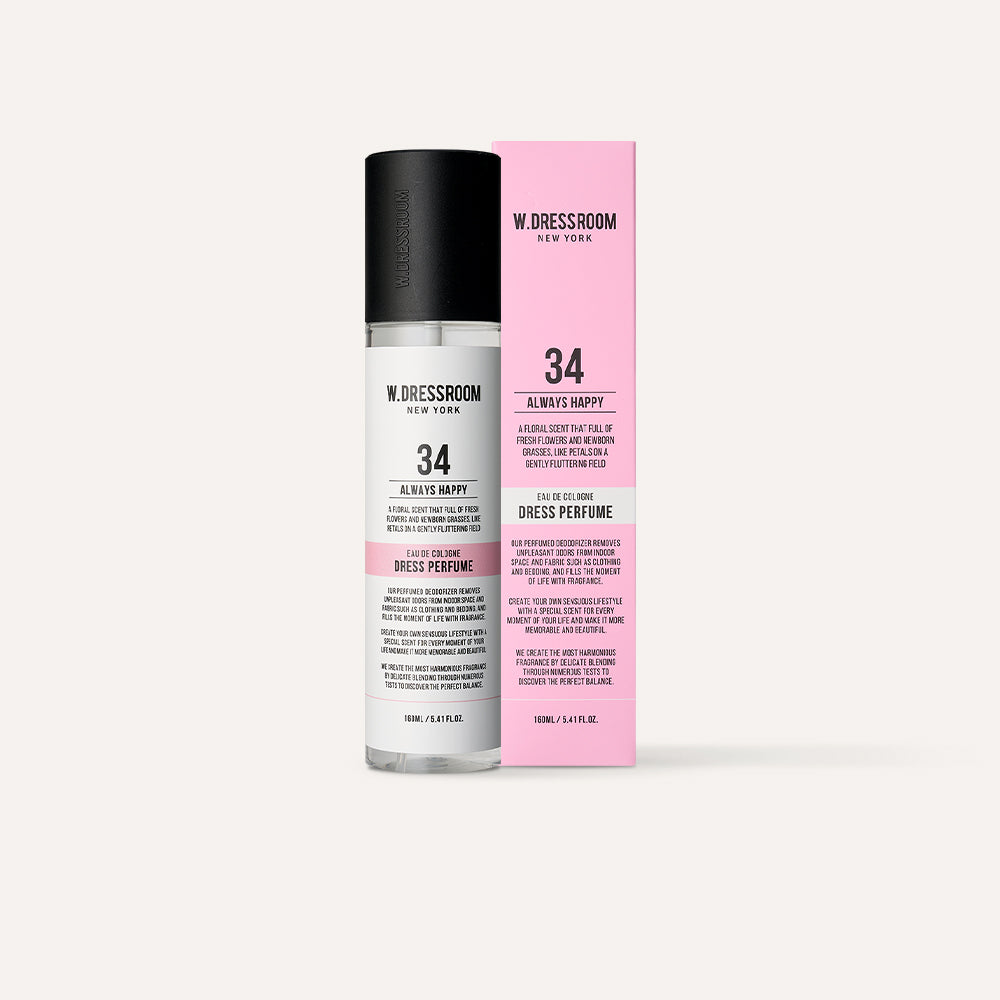 W.Dressroom Dress Perfume No.34 Always Happy 160ml