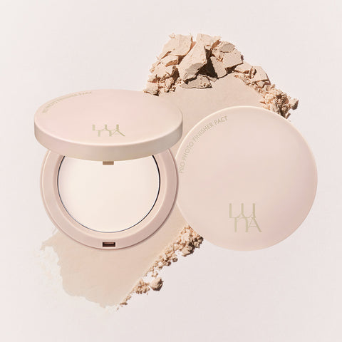 LUNA Photofinisher Powder Pact 8.5/7g + Blur Cover Cushion Mini 2-piece Set