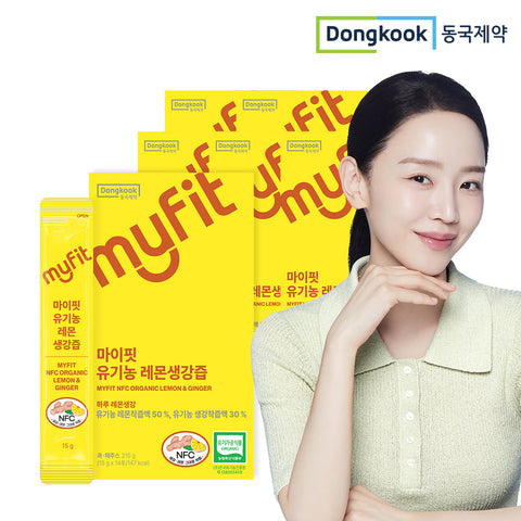 DongKook MyFit Organic Lemon Ginger Concentrate Stick (1260g 6-Box Pack)