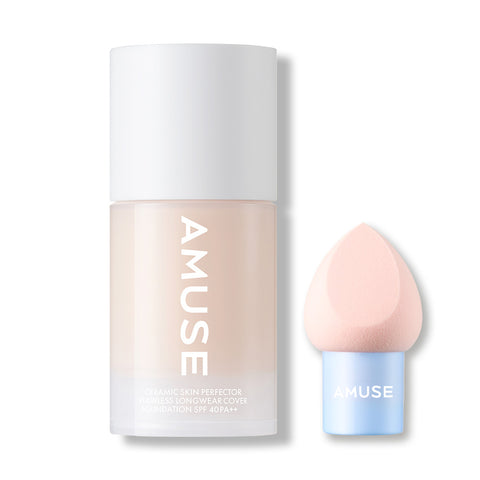Amuse Ceramic Skin Perfector Foundation 30mL SPF40 PA++