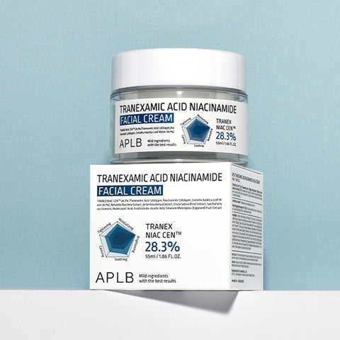 APLB Tranexamic Acid & Niacinamide Facial Cream with Hyaluronic Acid, 55ml (3 Pack)