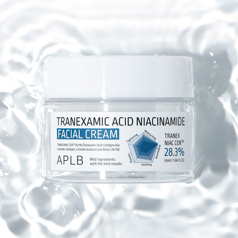 APLB Tranexamic Acid & Niacinamide Facial Cream with Hyaluronic Acid, 55ml (3 Pack)