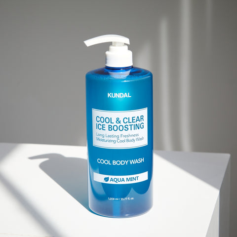 Kundal Cool & Clear Ice Boosting Cool Body Wash (Aqua Mint) 1058ml