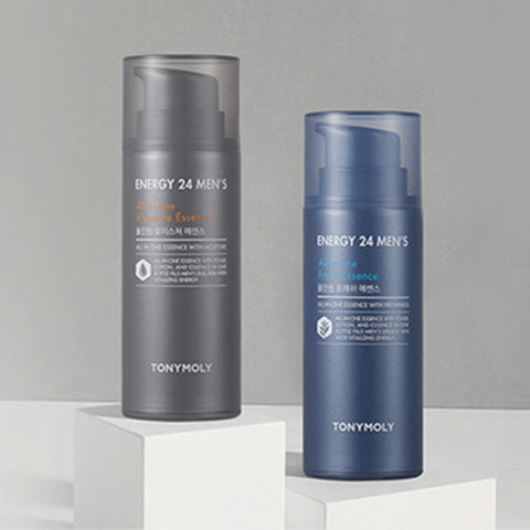 TONYMOLY Energy 24 Men's All-in-One Essence 120ml (2 pack)