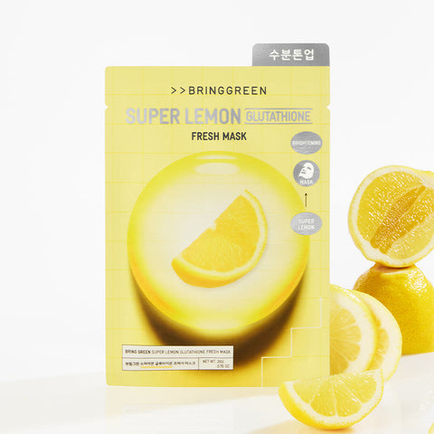 Bringgreen Super Lemon Glutathione Fresh Mask 10P