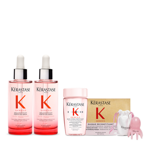 Kerastase Genesis Serum 90ml Duo Set (includes Genesis Shampoo 80ml Hair Mask 15ml & Gua Sha)