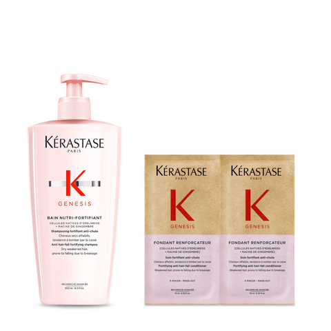 Kerastase Genesis Rich Shampoo 500ml (Genesis Conditioner 10ml x2)