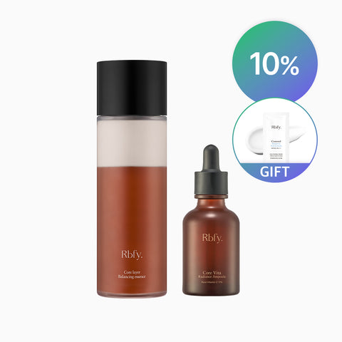 RBFY Core Elasticity Essence 120ml + Core Vita Ampoule 30ml Set