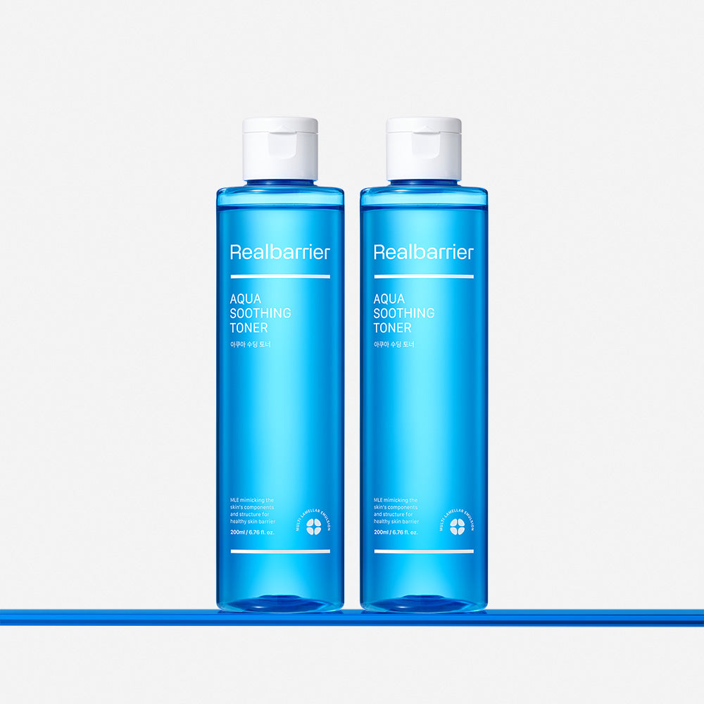 Real Barrier Aqua Soothing Toner 200ml (2-Pack)