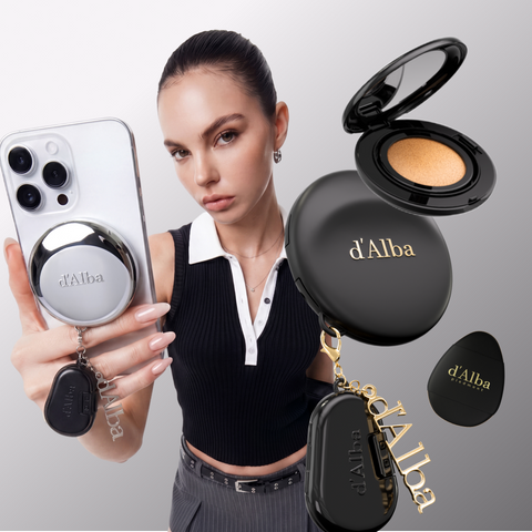 d'Alba MagSafe-Compatible Slim Cushion 6g x 2 (2026 New)