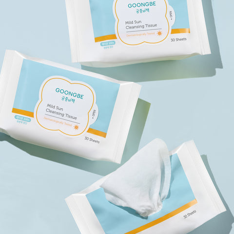 Goongbe Mild Sun Cleansing Wipes 30 Sheets