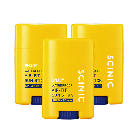Scinic Air Fit Water Waterproof Sun Stick 20g x 3