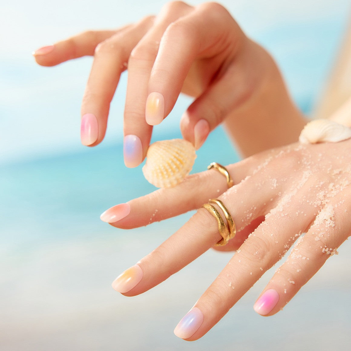 Dashing Diva Glaze Icing Sherbet Nail Stickers