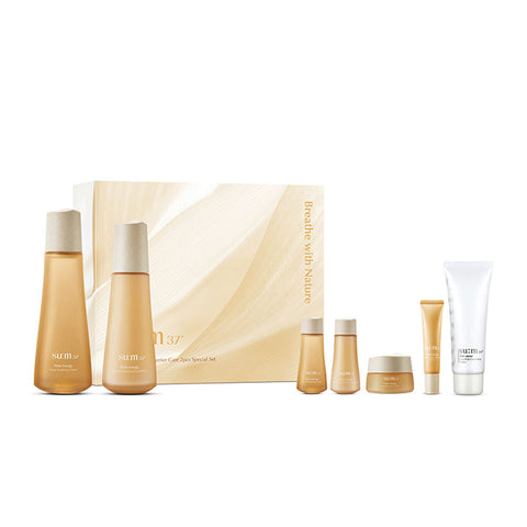 SU:M37 Time Energy Moist Soothing Barrier Care 2-Piece Set (Toner 170ml + Emulsion 120ml)