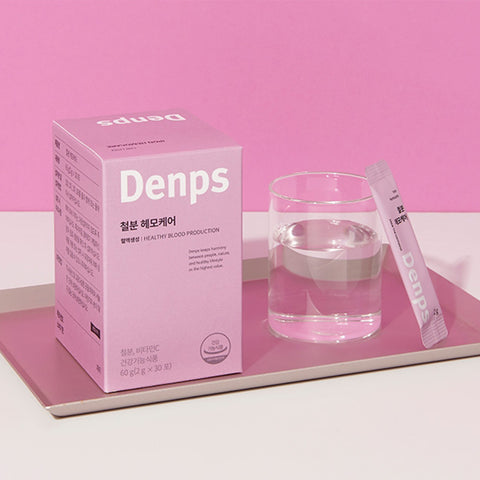 Denps Iron HemoCare 2g x 30 Sachets (3 Pack)