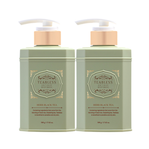 Teabless Herb Black Tea Antique Body Wash 500g Double Pack