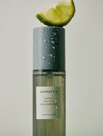 Aromatica Inspirit Body Mist Basil & Bergamot 120ml