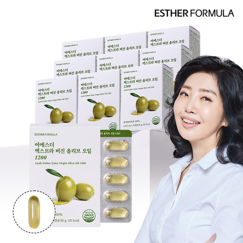 Esther Formula Extra Virgin Olive Oil 1200 30 Capsules (10 Pack)