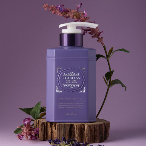 Teabless Sage Amber Purple Tea Perfume Body Lotion 480g Double Pack
