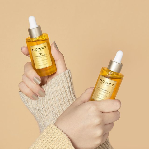 Holika Holika Honey Royal Lacticin Propolis Ampoule Set (Ampoule 30ml + Cream 20ml)