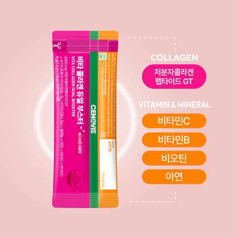 Cenovis Vita Low-Molecular Collagen Dual Booster (7 Pack)ets (63g) (6 Pack)