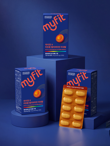 DongKook MyFit V Liposome Multivitamin & Mineral 17 30 Tablets (8 Pack)