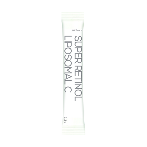 Meditamin Super Retinol Liposome C Quickmelt Plant-Based Retinol, Refreshing Lemon Flavor, 30 Sachets