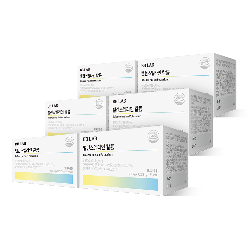 Nutrione BB Lab Balance Melain Potassium 60 Tablets (6 Pack)