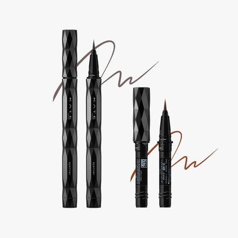 Kate Super Sharp Liner EX 4.0 Dual Brush Eyeliner (Main + Cartridge Set)