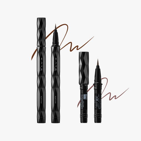 Kate Super Sharp Liner EX 4.0 Dual Brush Eyeliner (Main + Cartridge Set)