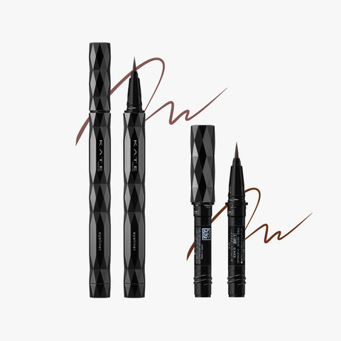 Kate Super Sharp Liner EX 4.0 Dual Brush Eyeliner (Main + Cartridge Set)