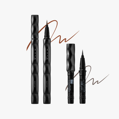 Kate Super Sharp Liner EX 4.0 Dual Brush Eyeliner (Main + Cartridge Set)