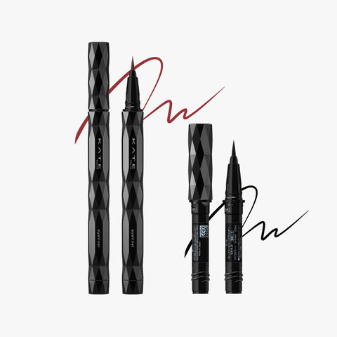 Kate Super Sharp Liner EX 4.0 Dual Brush Eyeliner (Main + Cartridge Set)