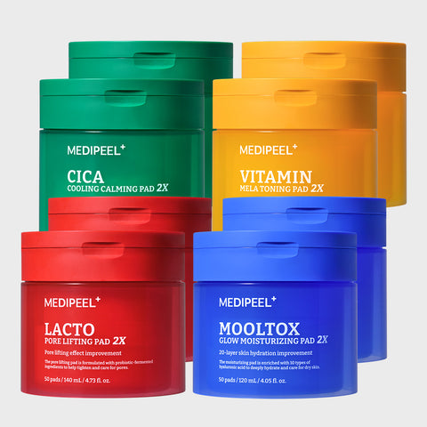 Medipeel 2X Exfoliating Toner Pads, 50 Pads - Choose 2 of 4
