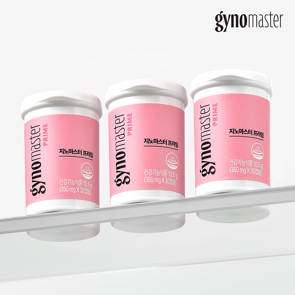 Newtree GinoMaster Prime Respecta 3-Month Vaginal Probiotics 5 Billion CFU with Zinc Iron & Vitamin D
