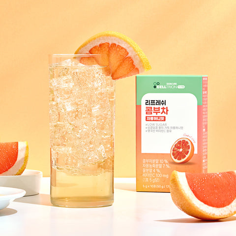 Celltrion InnerLab Refresh Kombucha Grapefruit Honey 5g 10 sachets x 6 Pack