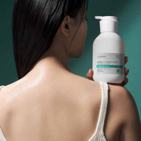 ILLIYOON Cica Acne Clear Back Acne Body Wash 400ml + 400ml Refill