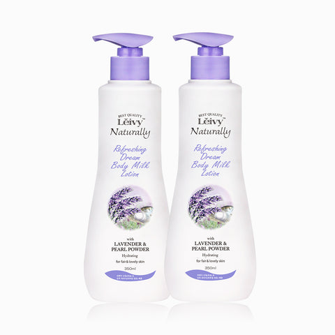 Leivy Lavender Body Lotion 350ml (2 Pack)