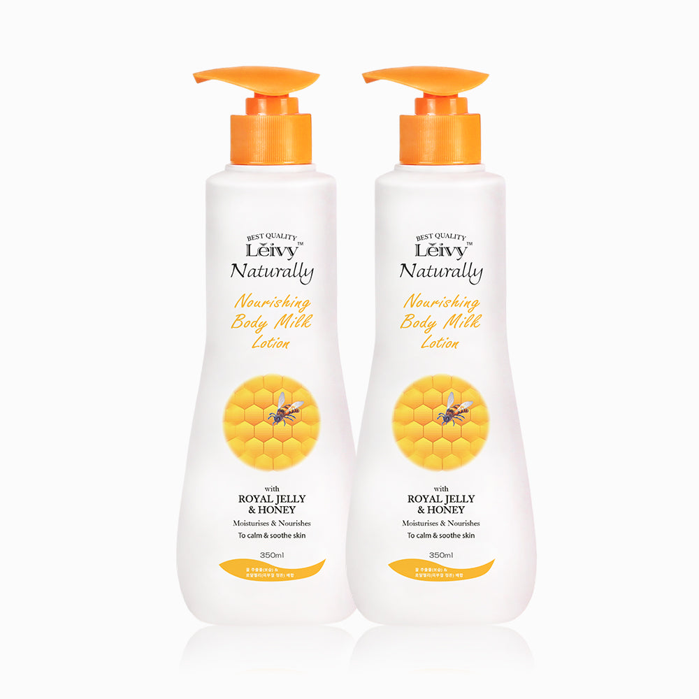 Leivy Body Lotion Royal Jelly (Green Apple Scent) 350ml x 2