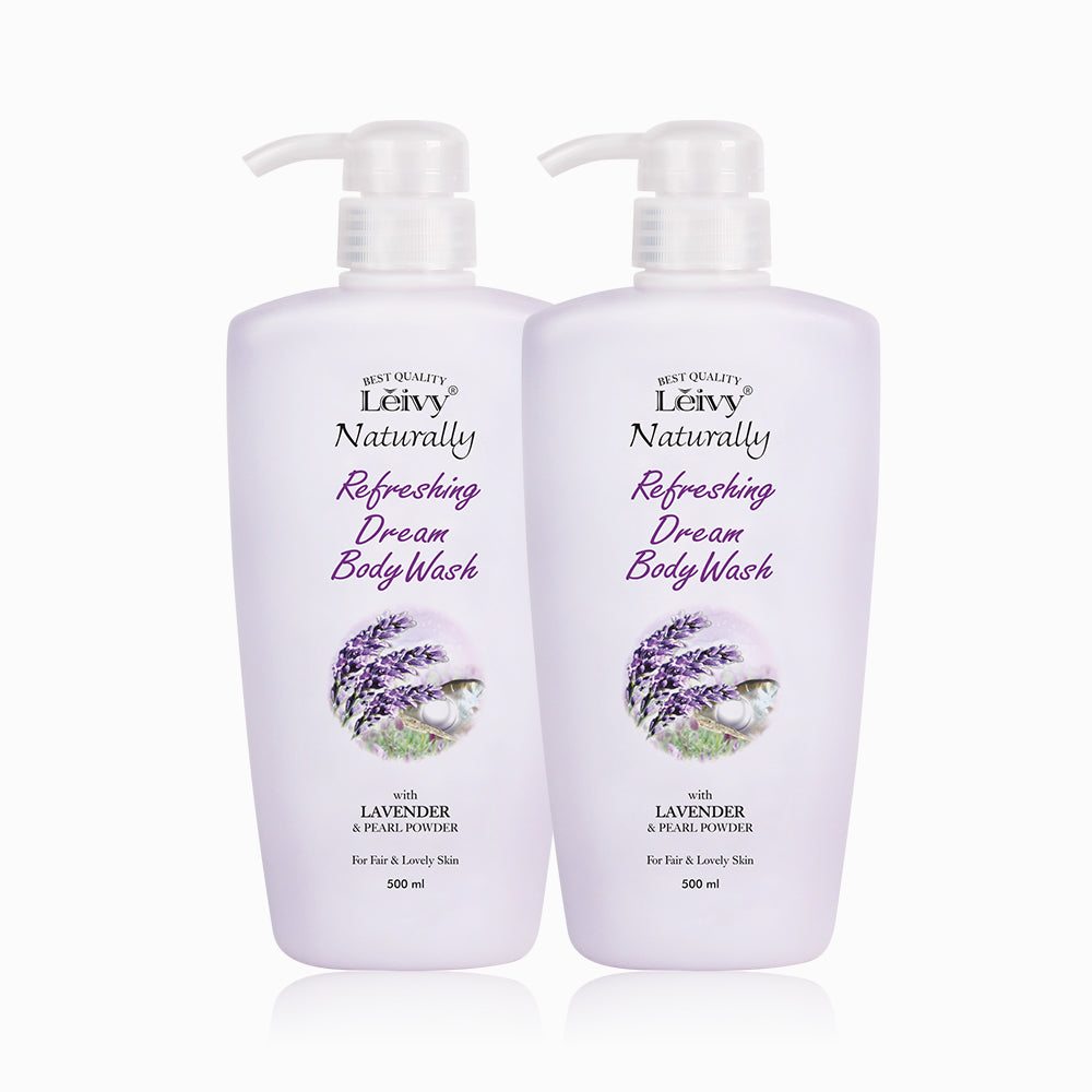 Leivy Lavender Body Wash 500ml (2 Pack)