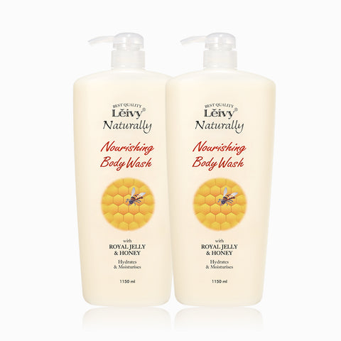 Leivy Royal Jelly Body Wash 1.15L (2 Pack)